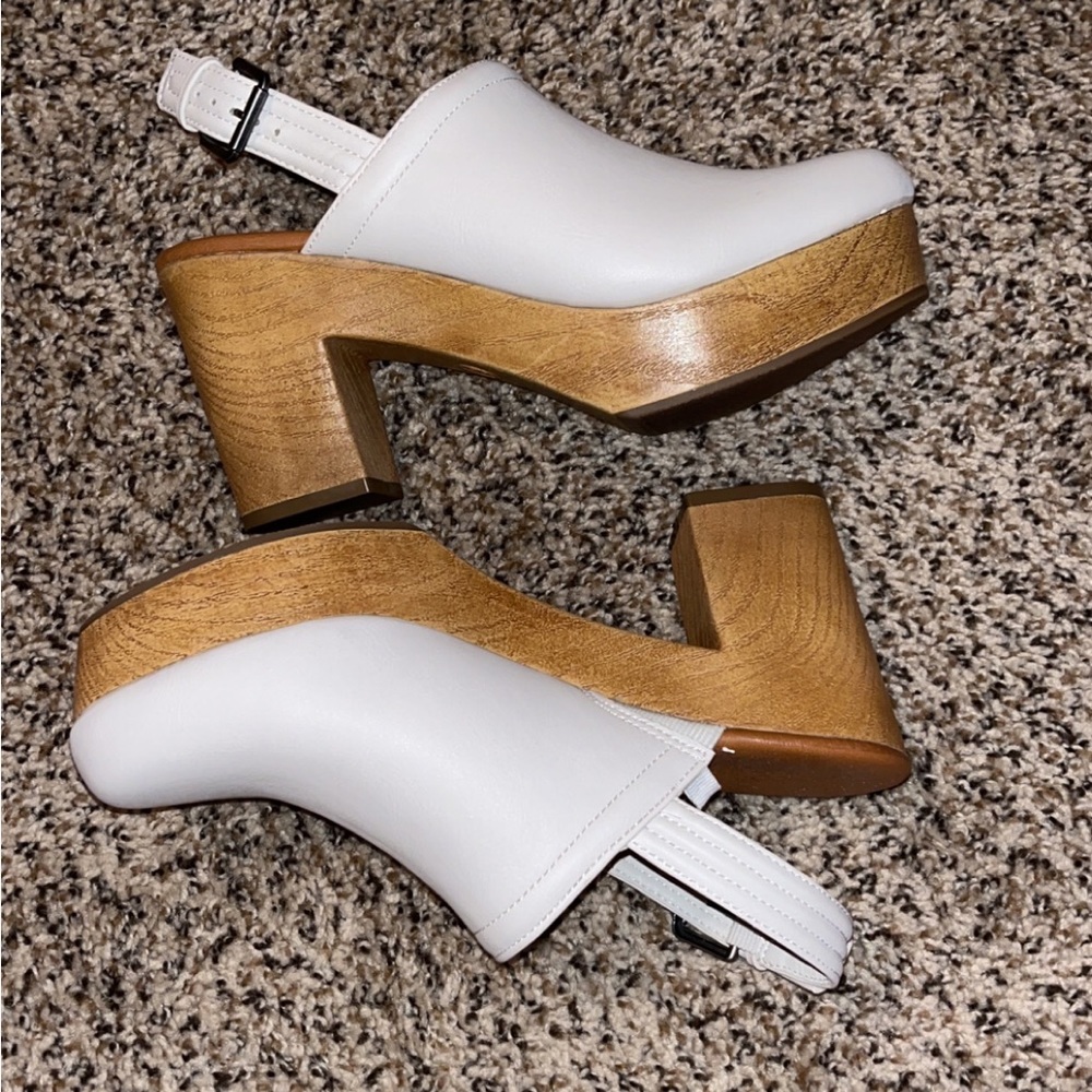 White Clogs